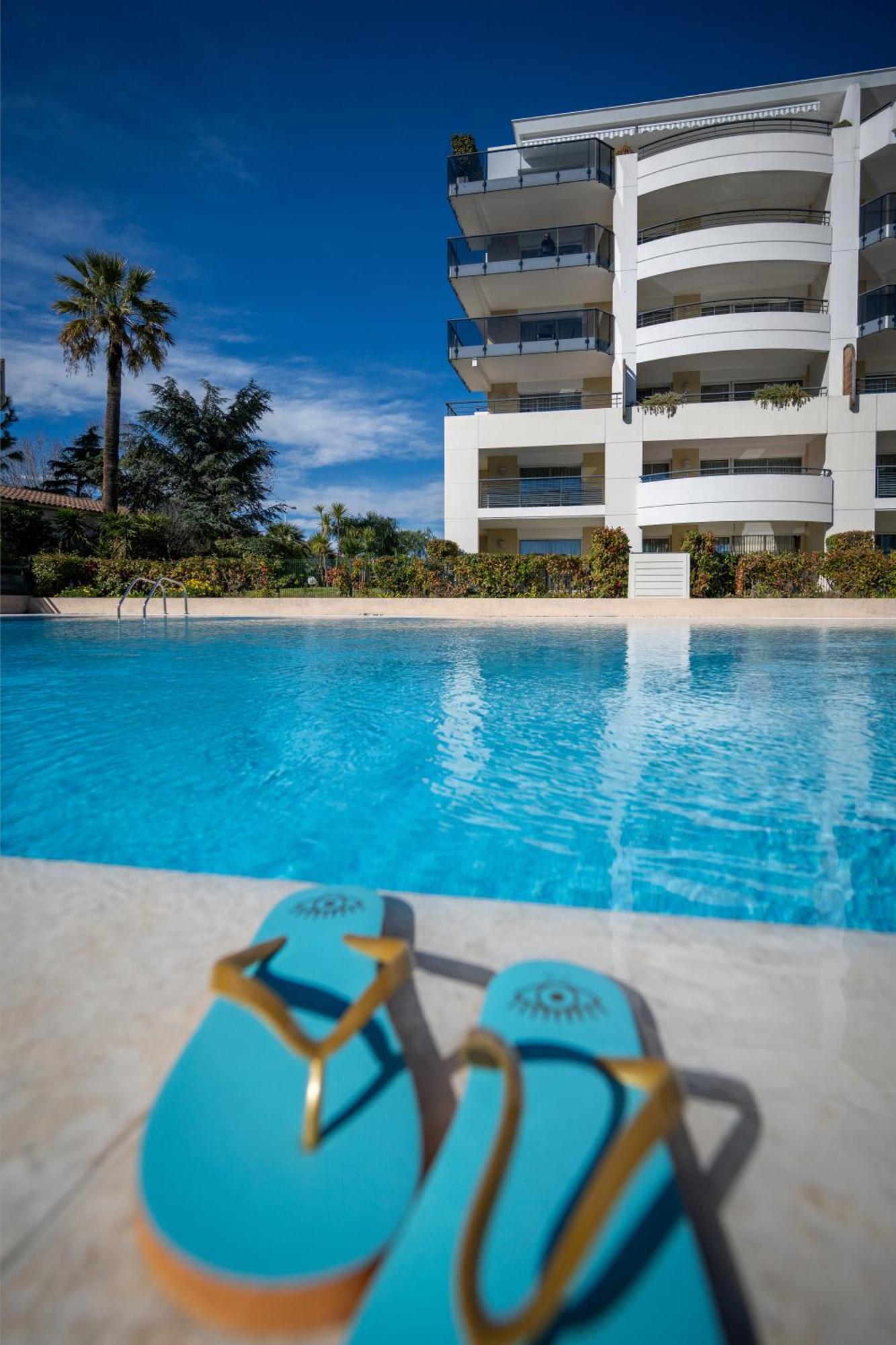 Résidence Néméa Le Lido Cagnes-sur-Mer Esterno foto