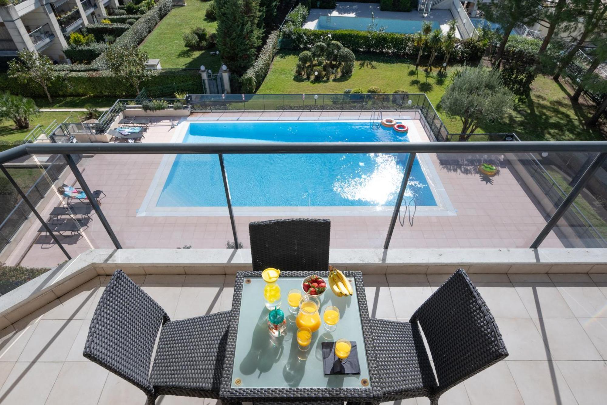 Résidence Néméa Le Lido Cagnes-sur-Mer Esterno foto